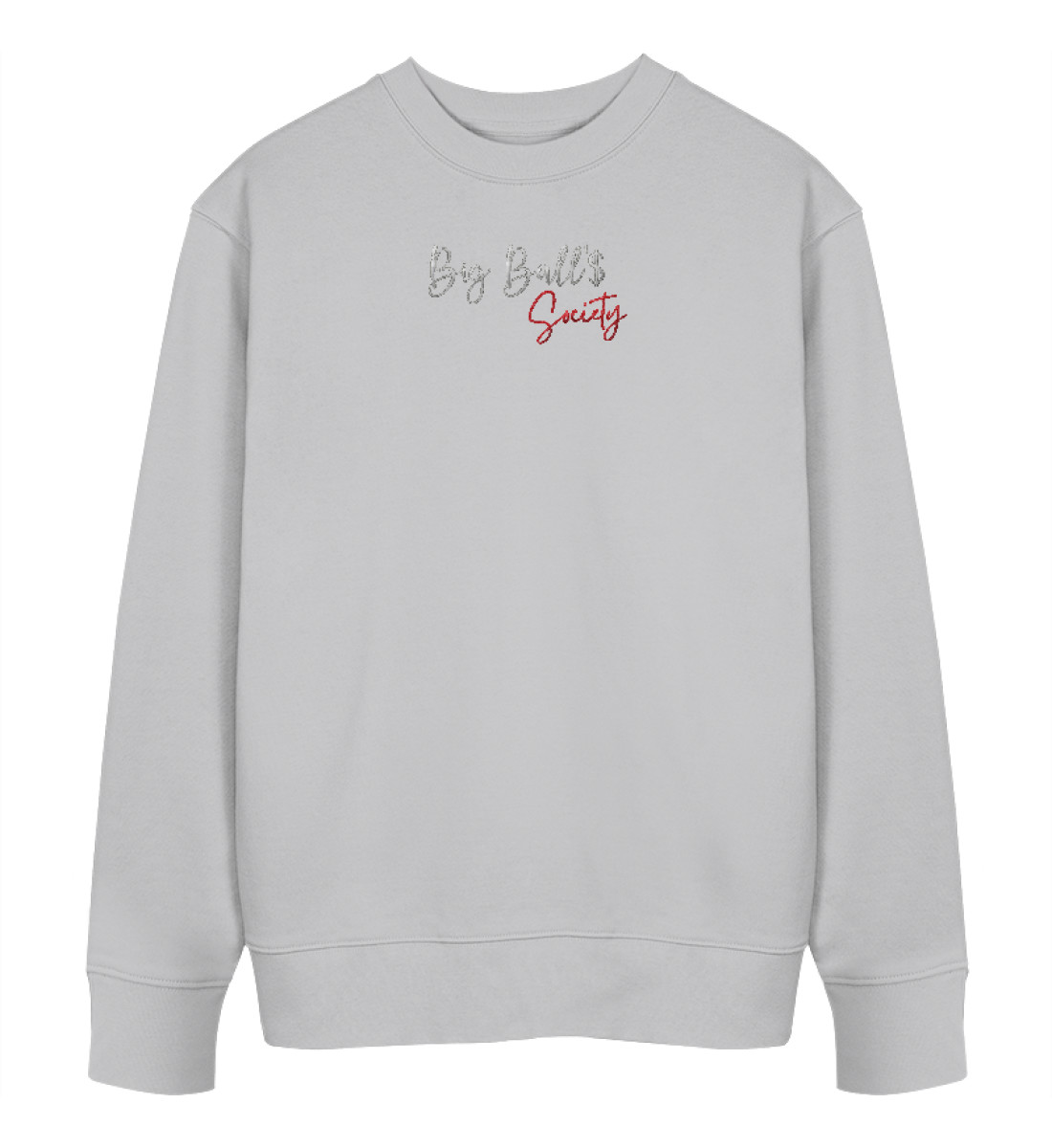 Big Ball'$ Society White/ Red Changer Sweatshirt 