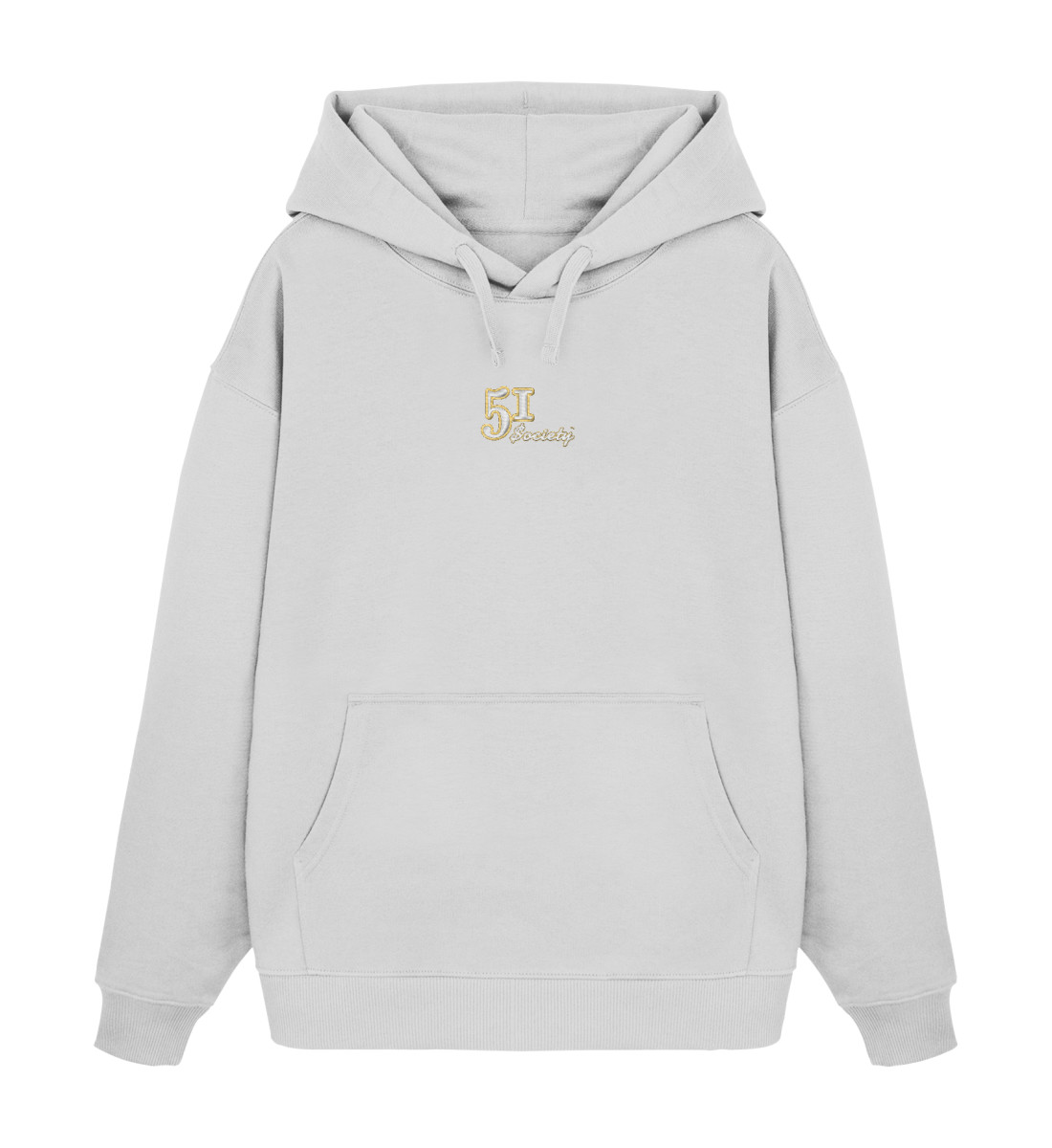 51$ociety Slammer Oversize Hoodie Gold/ White