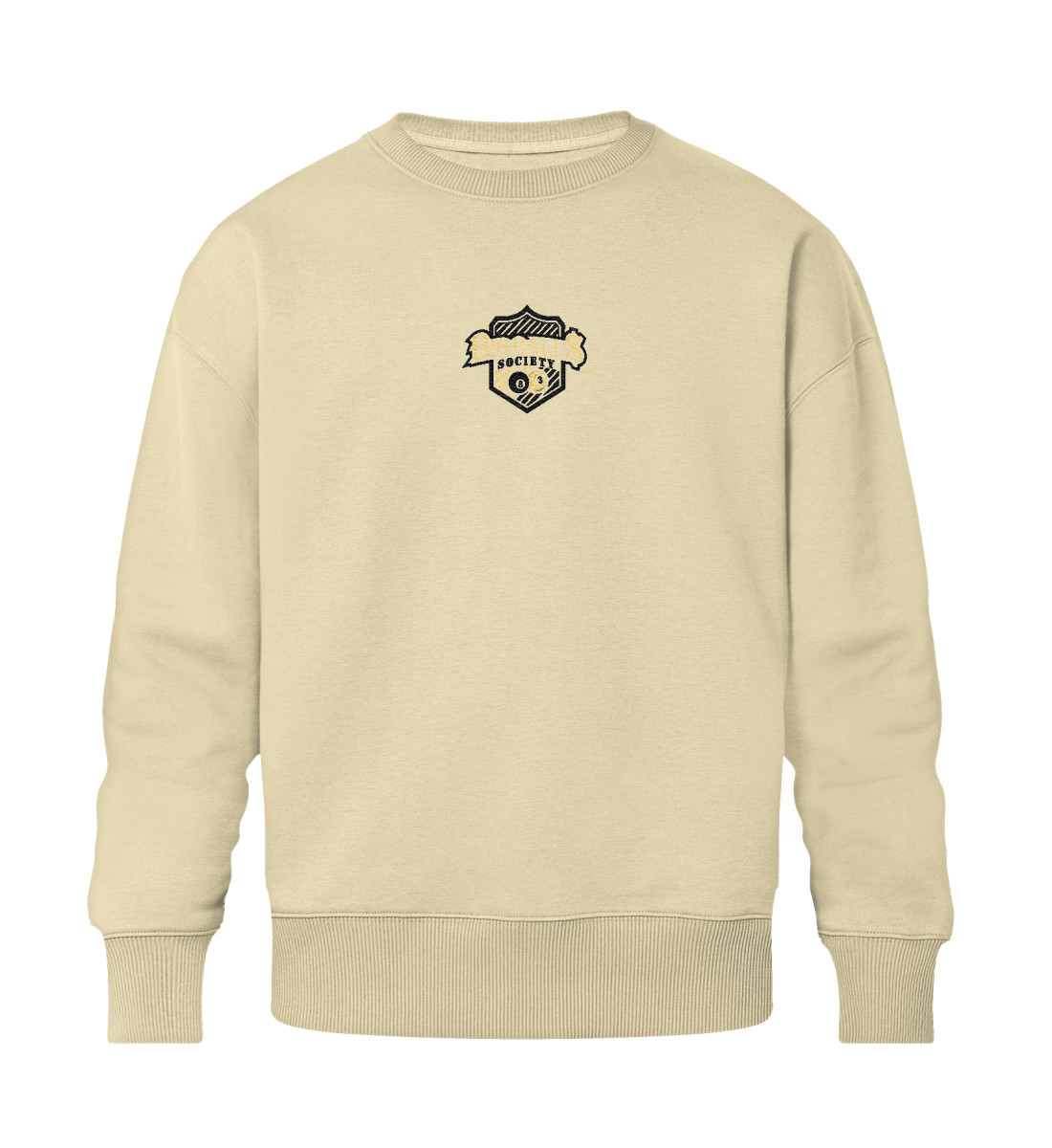 Big Ball'$ Society Gold/ Black Relaxed Sweatshirt mit Stick