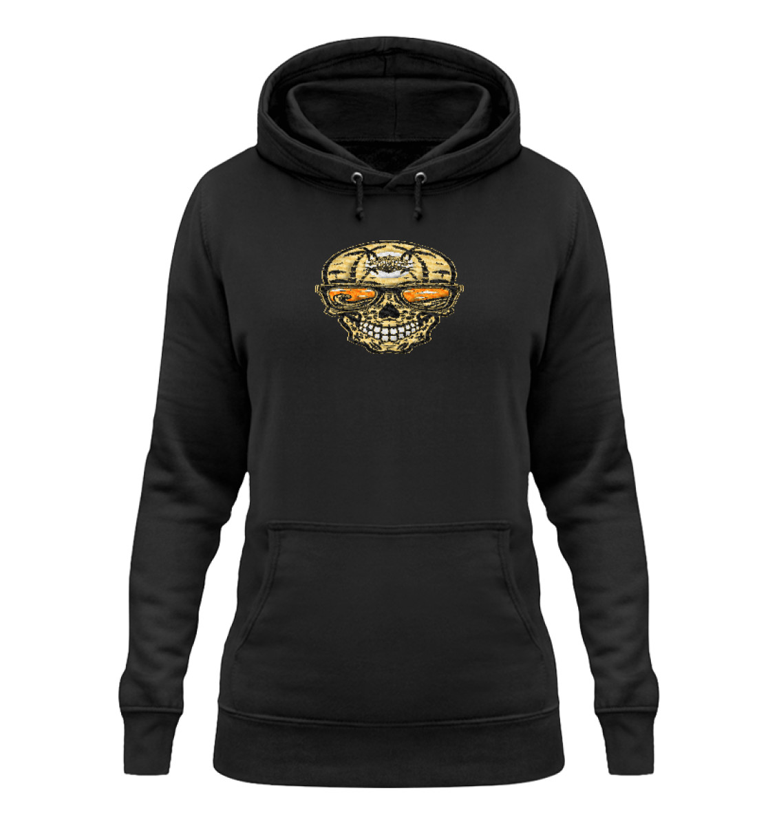 Big Ball'$ Society Summer Skull Damen Hoodie mit Stick