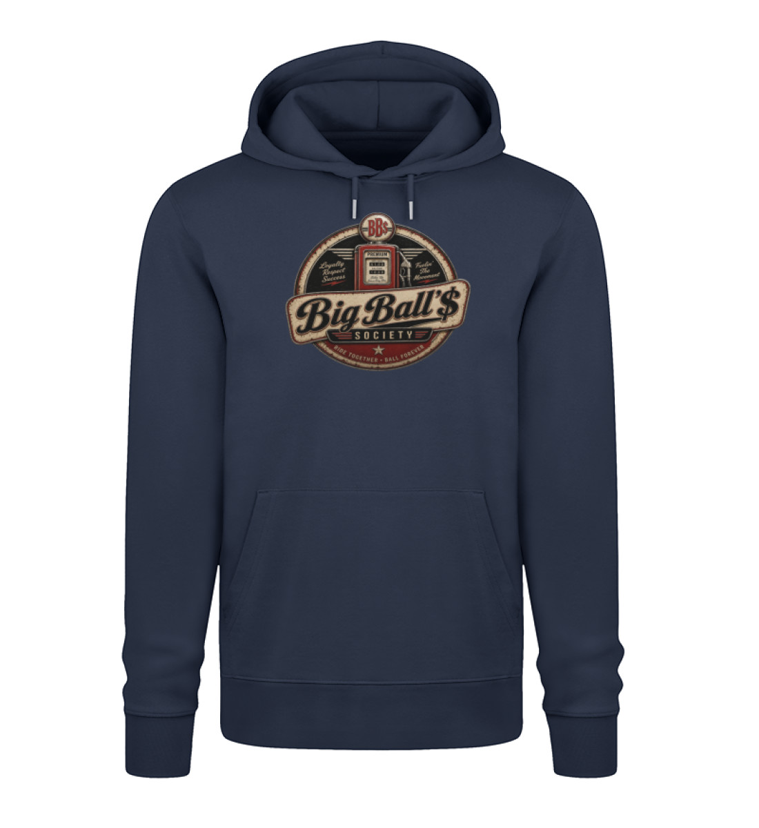 Big Ball'$ Society Oldschool Hoodie 