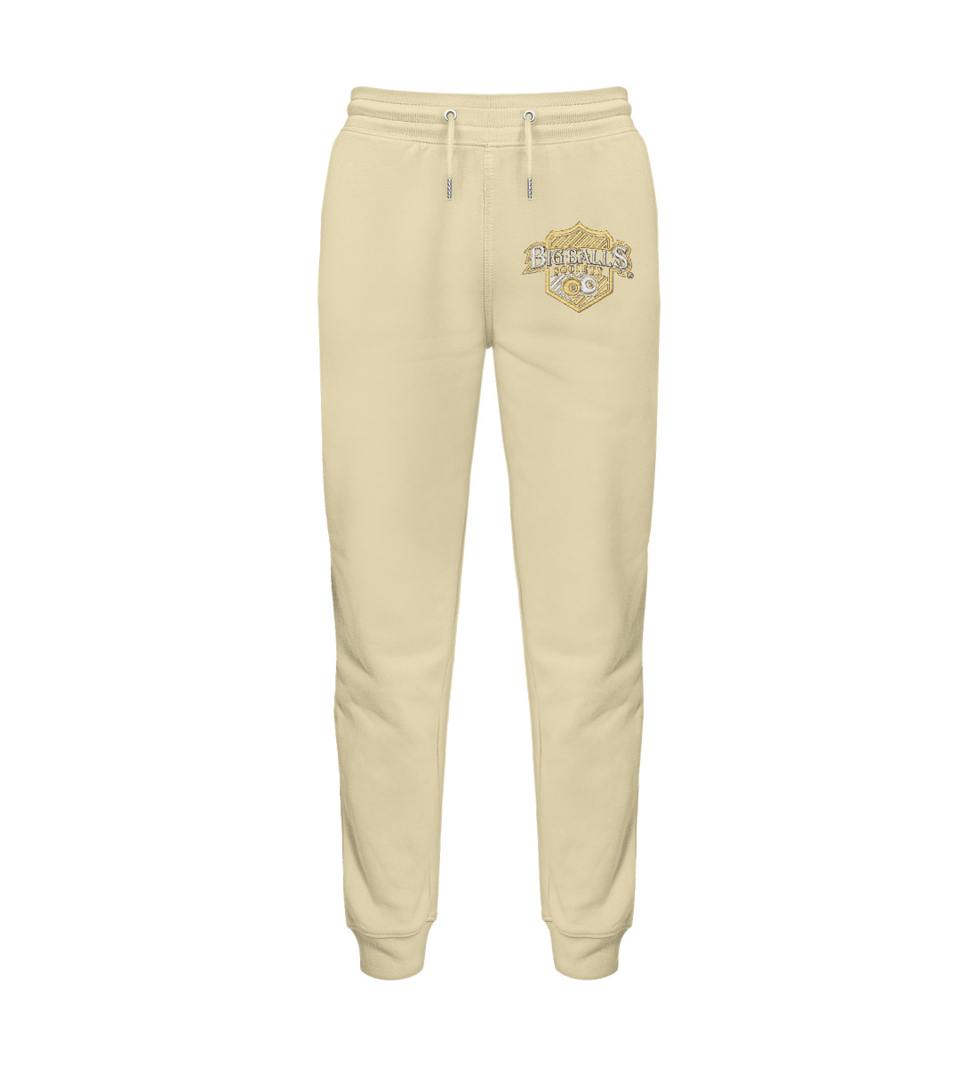 Big Ball'$ Society Premium White Gold Gestickt- Mover Jogger 