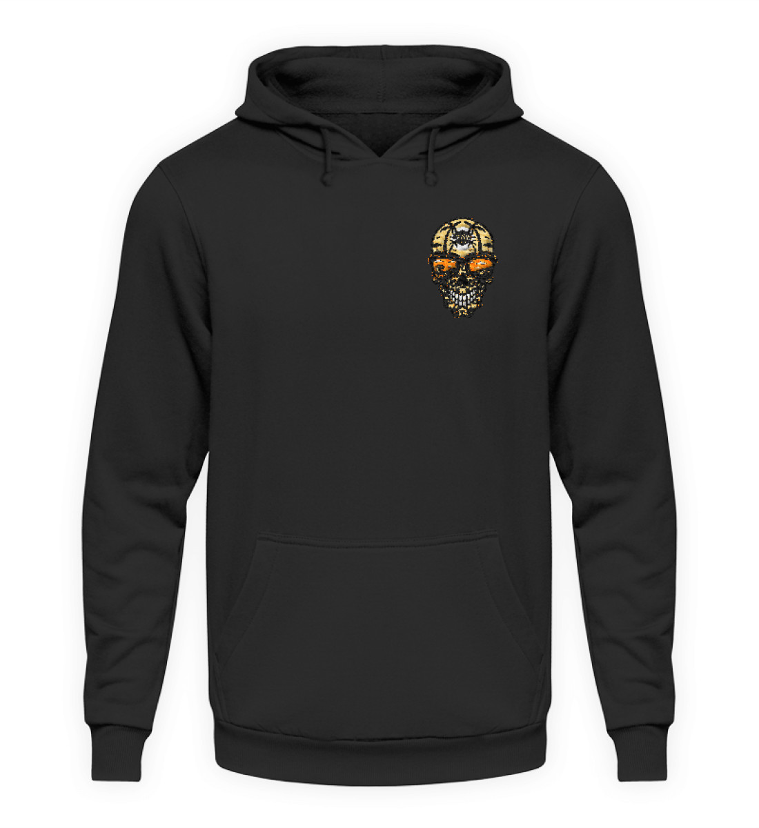 Big Ball'$ Society Summer Skull Unisex Hoodie mit Stick