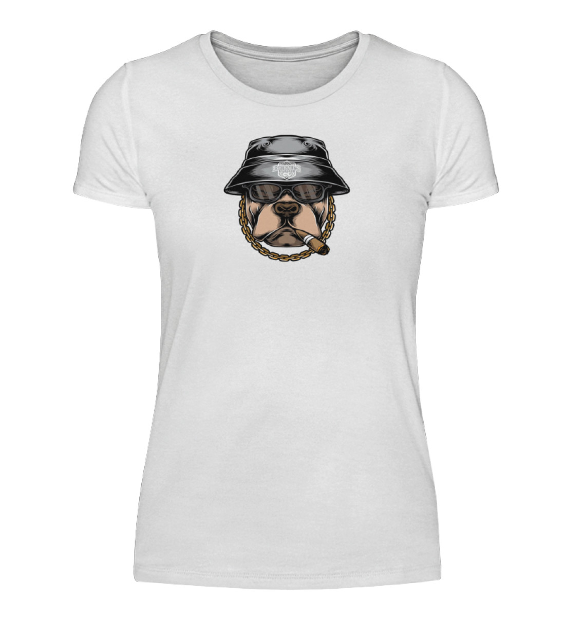 Big Ball'$ Society Bulldog limited Damen T-Shirt