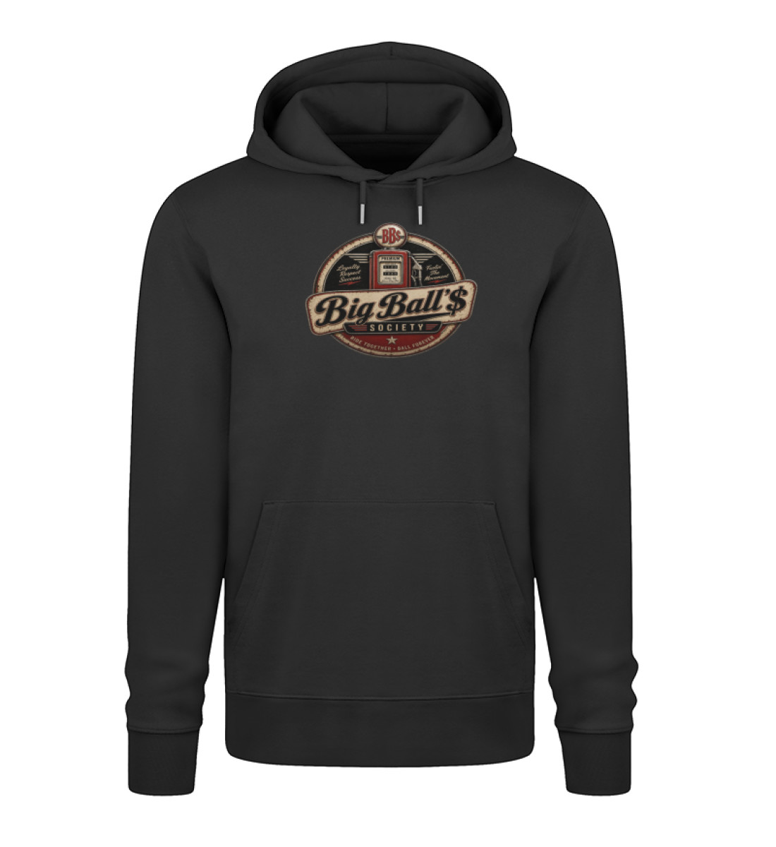 Big Ball'$ Society Oldschool Hoodie